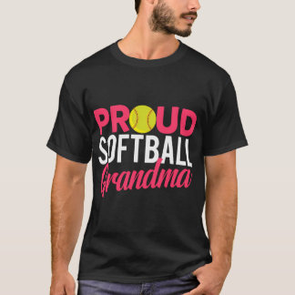 Camiseta Abuela orgullosa de Softball