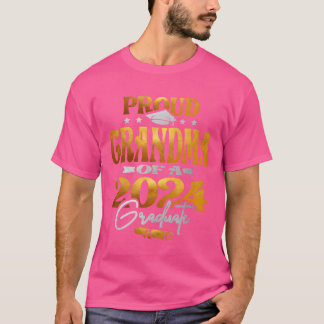 Camiseta Abuela orgullosa de un graduado de la promoción de