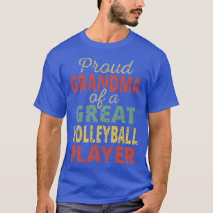 Camiseta Abuela Orgullosa De Un Gran Jugador De Voleibol