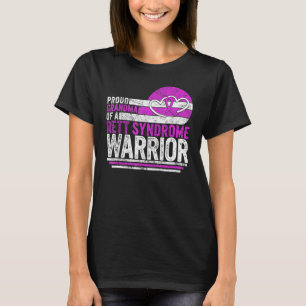 Camiseta Abuela Orgullosa De Un Guerrero Con Síndrome De Re