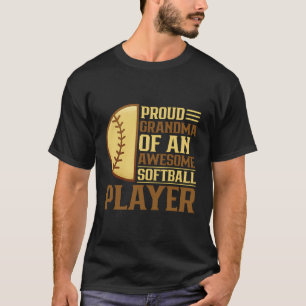 Camiseta Abuela Orgullosa De Un Impresionante Amante Jugado