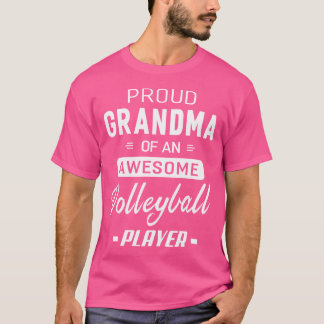 Camiseta Abuela Orgullosa De Un Impresionante Voleybolista