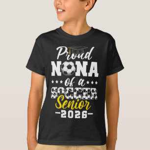 Camiseta Abuela Orgullosa De Un Senior De Fútbol 2026 Regal