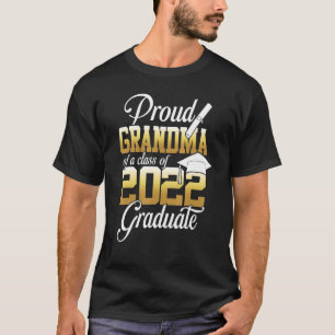 Camiseta Abuela Orgullosa De Una Clase De 2022 Graduada Sen