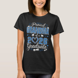 Camiseta Abuela Orgullosa De Una Clase De 2026 Graduada 202
