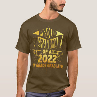 Camiseta Abuela orgullosa de una clase de graduado de octav