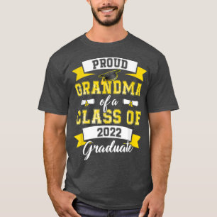 Camiseta Abuela Orgullosa De Una Clase De La Escuela De Pos