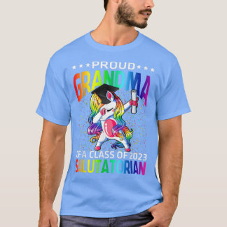 Camiseta Abuela Orgullosa De Una Clase De Salutatoriana De