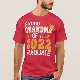 Camiseta Abuela orgullosa de una clase de Sen graduado 2022