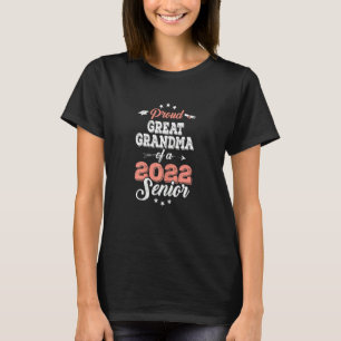 Camiseta Abuela orgullosa de una graduada de último año de