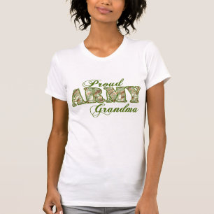 Camiseta Abuela orgullosa del ejército