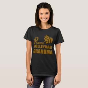 CAMISETA ABUELA ORGULLOSA DEL VOLEIBOL, VOLEIBOL, DEPORTE,