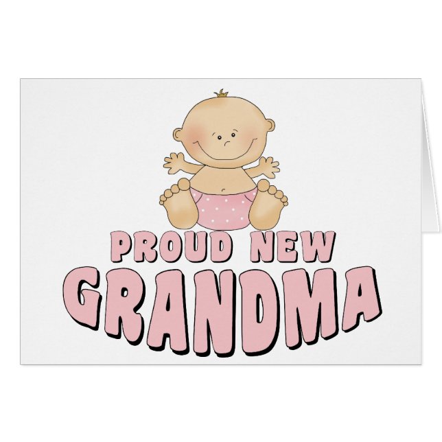 Camiseta Abuela Orgullosa Nueva (Anverso (Horizontal))