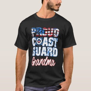 Camiseta Abuela Orgullosa Patriota Guardia Costera De EE. U