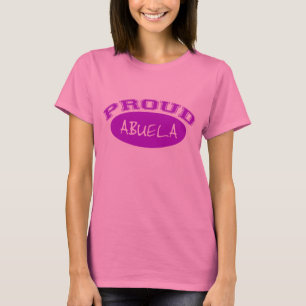 Camiseta Abuela orgulloso (púrpura)