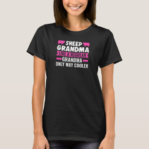 Camiseta Abuela oveja como abuelas regulares