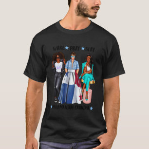 Camiseta Abuela Panameña Afroamericana Nana Mujeres Pelo Af