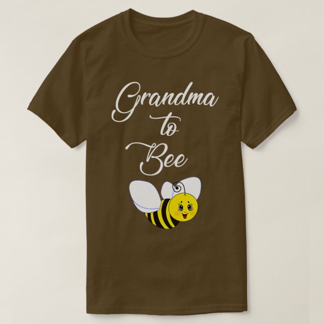Camiseta Abuela Para Ser Abuela Para Ser Invitación De Bebé (Diseño del anverso)