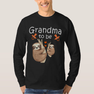 Camiseta Abuela para ser un animal tímido de Baby Shower