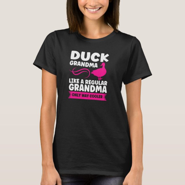 Camiseta Abuela Pato Como Una Abuela Normal Sudadera De Pat (Anverso)