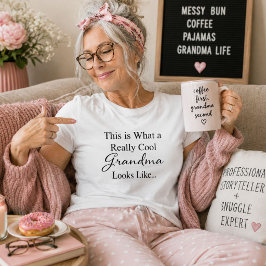 Camiseta Abuela Personalizada Muy Guay Parece Nombre