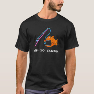 Camiseta Abuela Pesca Chiste Humor De Pescado Verano Al Air
