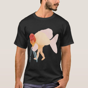 Camiseta Abuela Pez con Piernas y Andador