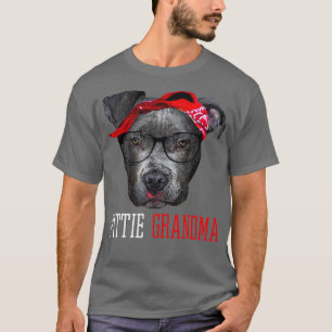 Camiseta Abuela Pittie Abuela Abuela Abuela Pitbull Perros 