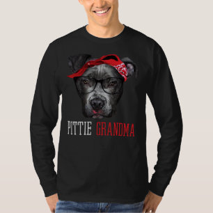 Camiseta Abuela Pittie Abuela Pitbull Abuela Perro Amantes