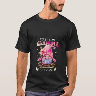 Camiseta Abuela por primera vez mujer Est 2024 Anuncio de e