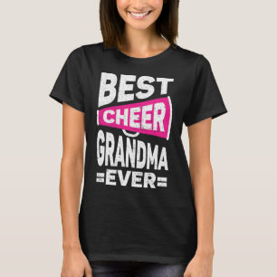 Camiseta Abuela porrista animando al mejor porrista Abuela