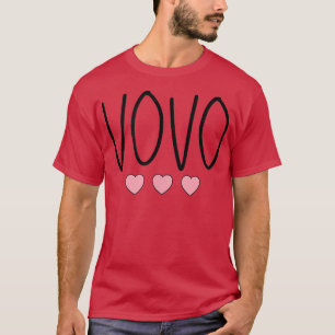 Camiseta Abuela portuguesa vovo corazón mínimo