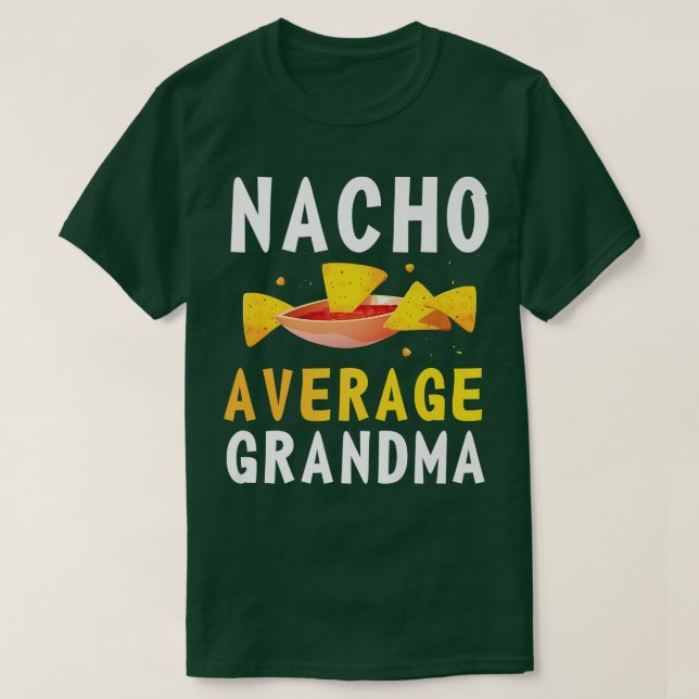 Camiseta Abuela promedio de Nacho, Cinco de Abuela Mayo Cin (Diseño del anverso)