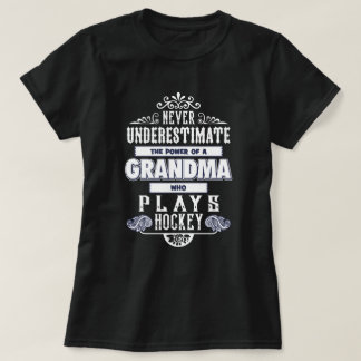 Camiseta Abuela que juega hockey