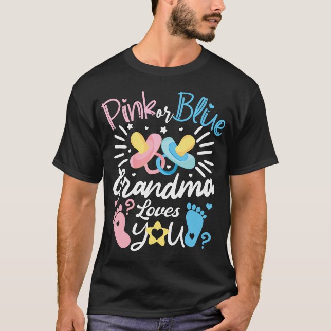 Camiseta Abuela Rosa O Azul Siempre Te Ama Muchacho Chica (Anverso)