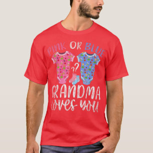 Camiseta Abuela Rosa O Azul Te Ama El Futuro Género Nana