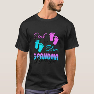 Camiseta Abuela Rosa O Azul Te Ama El Tee De Béisbol