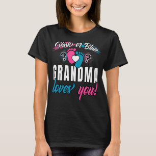 Camiseta Abuela Rosa O Azul Te Ama Futuro Género De Abuela
