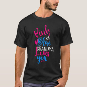 Camiseta Abuela Rosa O Azul Te Ama Género Revelador 3