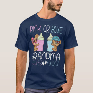 Camiseta Abuela Rosa O Azul Te Ama, Lo Revelan Los Géneros