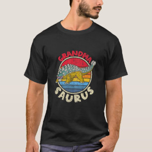 Camiseta Abuela Saurus I Ankylosaurus Dinosaur I Fa