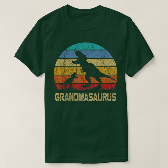 Camiseta Abuela Saurus T Re Dinosaur Abuela Familia Saurus (Diseño del anverso)