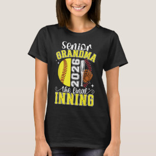 Camiseta Abuela Senior de Softbol 2026 Abuela Senior de Sof