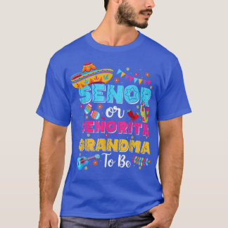 Camiseta Abuela Senor O Señorita Para Ser Género Revelan Ci