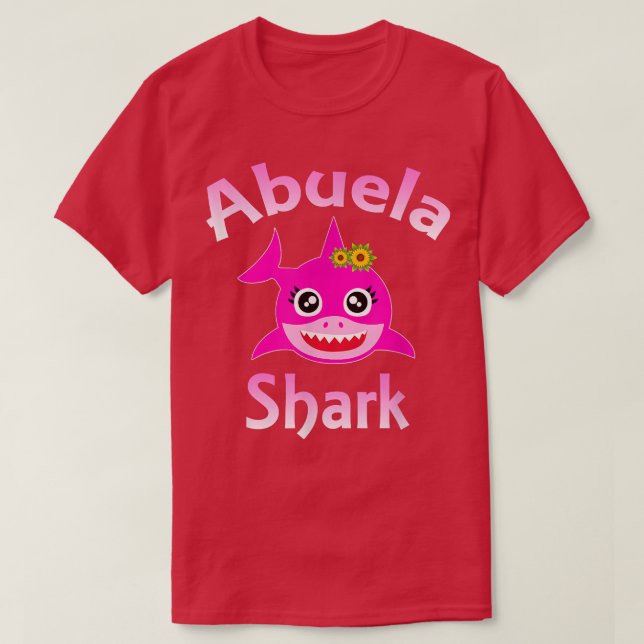 Camiseta Abuela Shark Funny Spanish Gift For Grandma  (Diseño del anverso)
