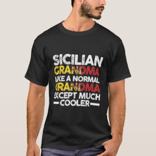 Camiseta Abuela siciliana Sicilia