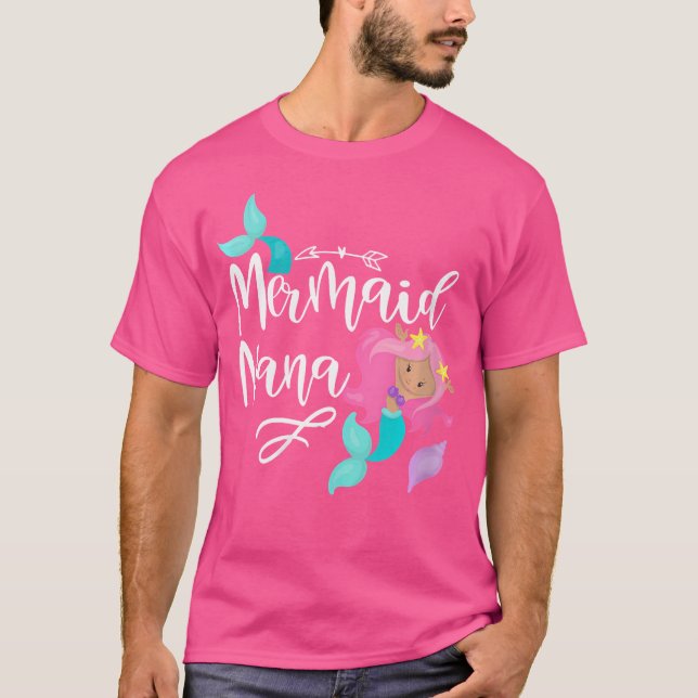 Camiseta Abuela Sirena Mujer (Anverso)