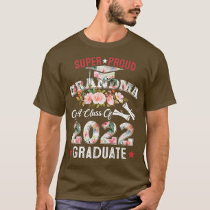 Camiseta Abuela Súper Orgullosa De Clase Graduada De 2022 G