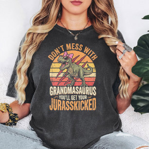 Camiseta Abuela T-Rex divertida Jurasskicked Grandmasaurus