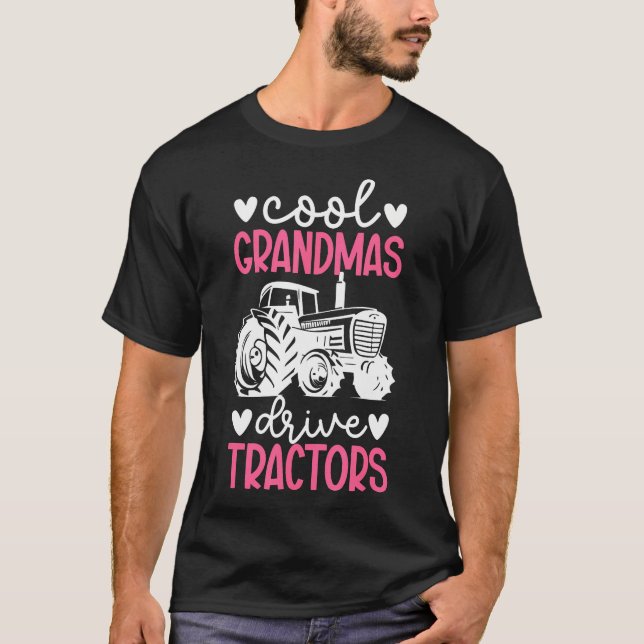 Camiseta Abuela Tractor Abuela Amante De Tractores Tractore (Anverso)